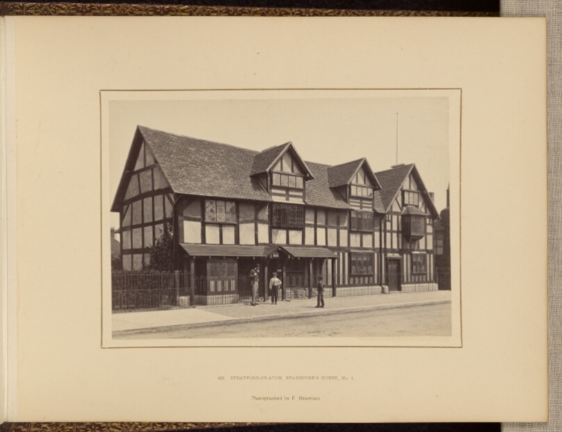 Stratford-on-Avon, Shakespeare's house, No. 1