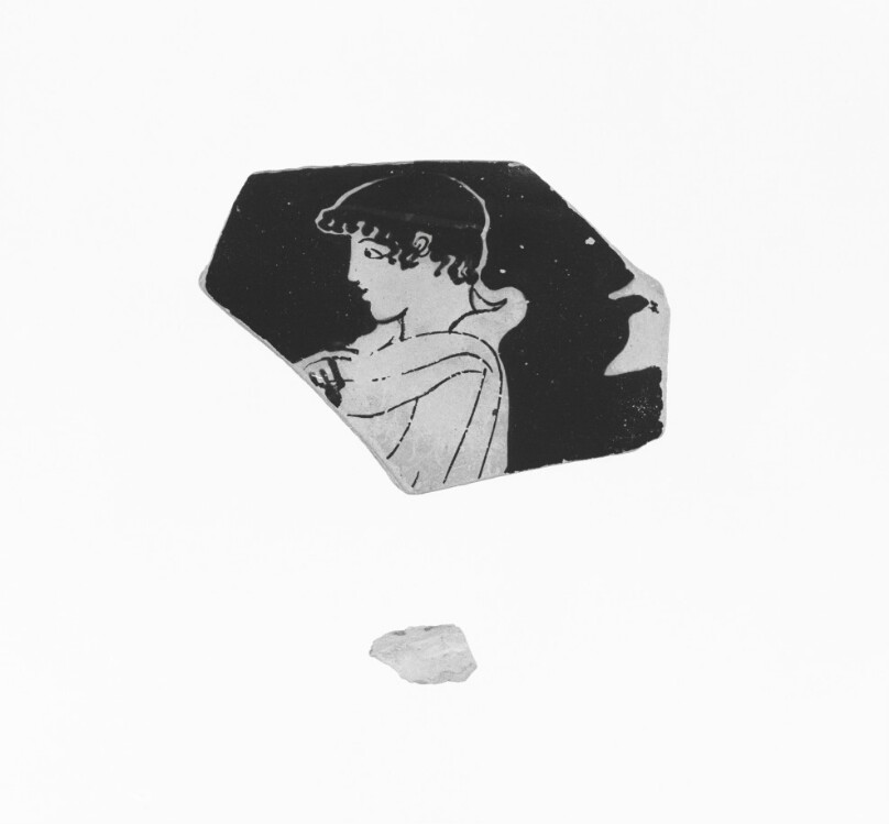 Attic Red-Figure Cup Fragment