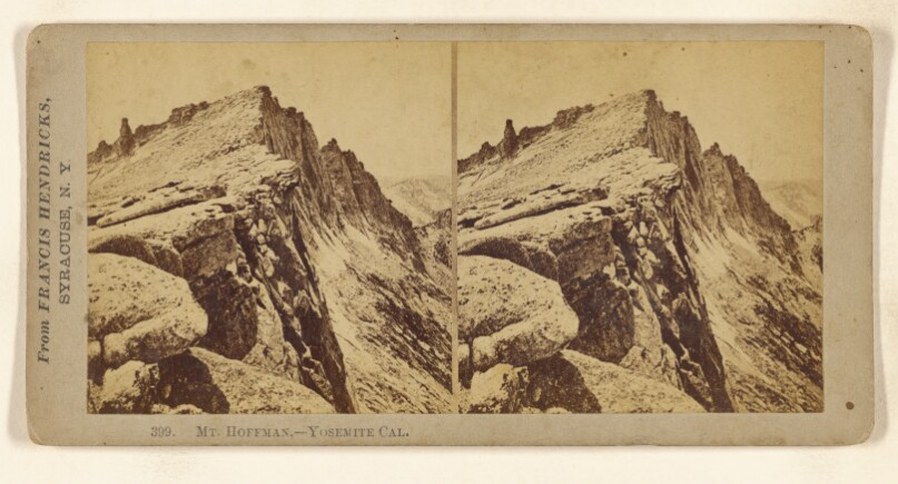 Mt. Hoffman, - Yosemite, Cal.