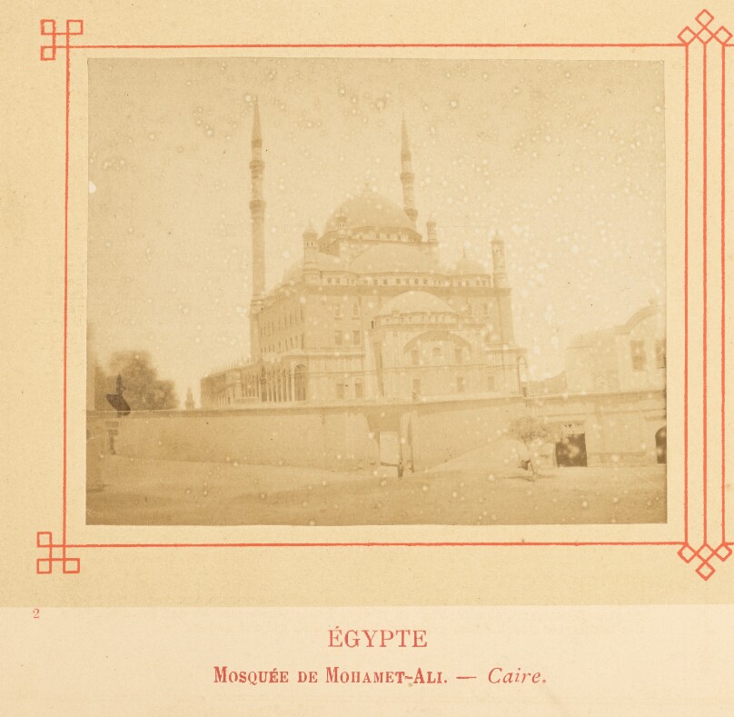 Mosquée de Mohamet-Ali. - Caire.
