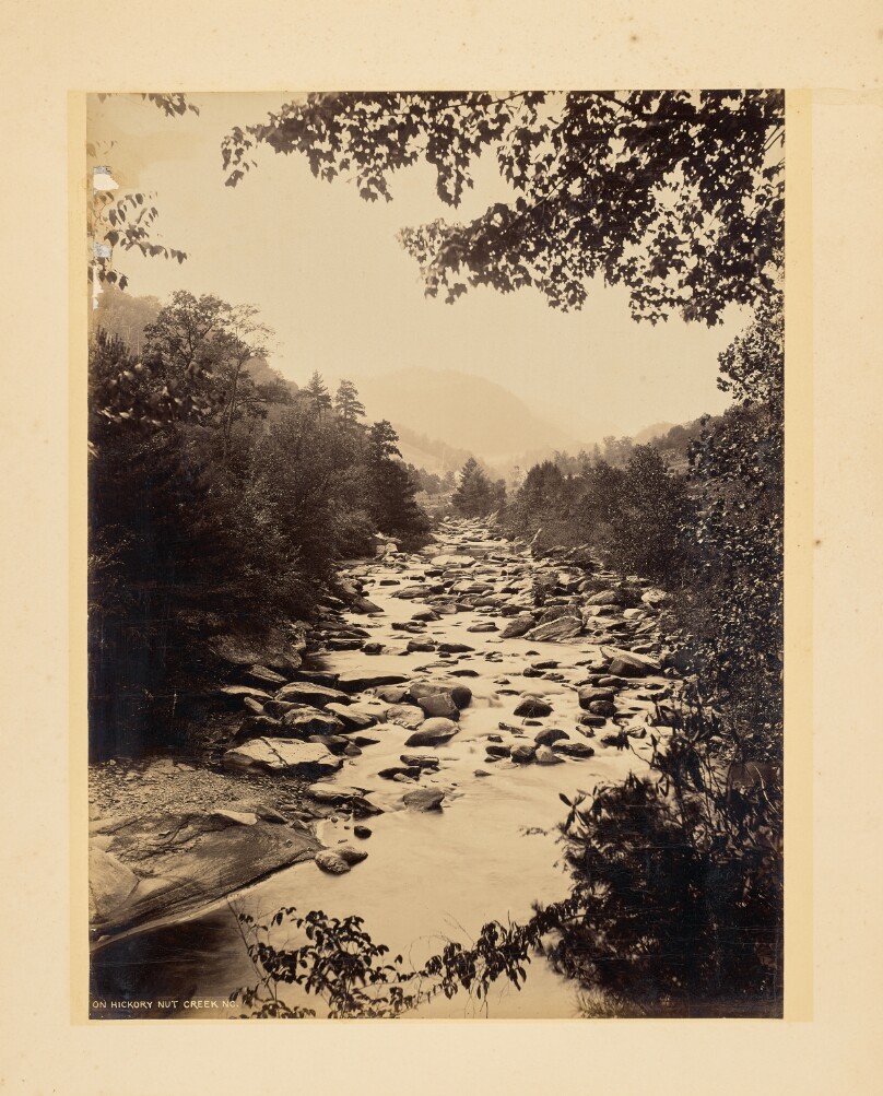 On Hickory Nut Creek, North Carolina
