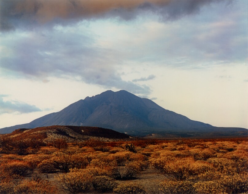 Las Tres Virgenes Volcano at Sunset, near Mezquital, Baja California, Mexico