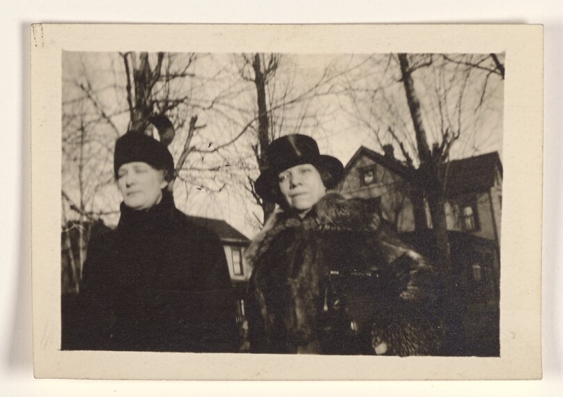 [Two women in hats]