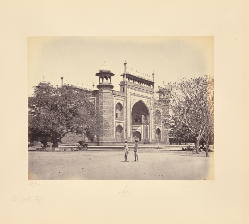 Agra; The Gate of the Taj