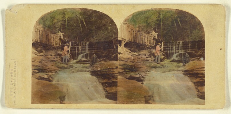 Cascade, On the Kauterskill River, Catskill Mountains.
