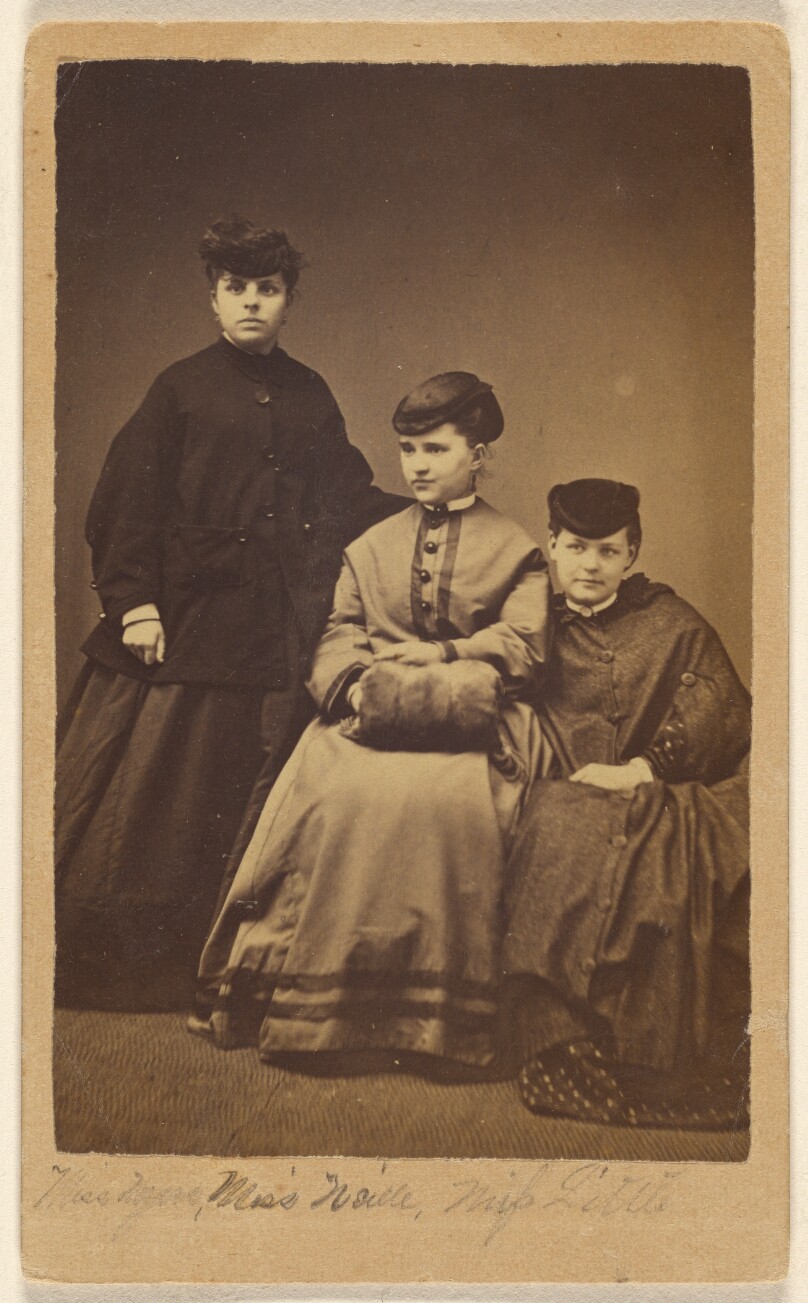 Miss Myers (?), Miss Neille, Miss Little.