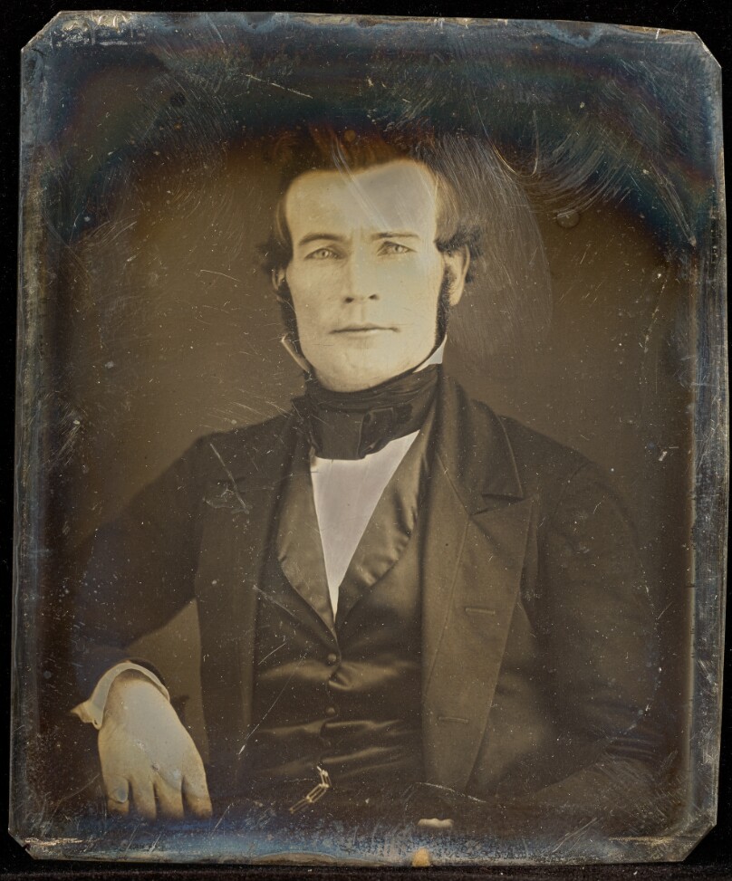 [Portrait of a Man with Muttonchop Whiskers]