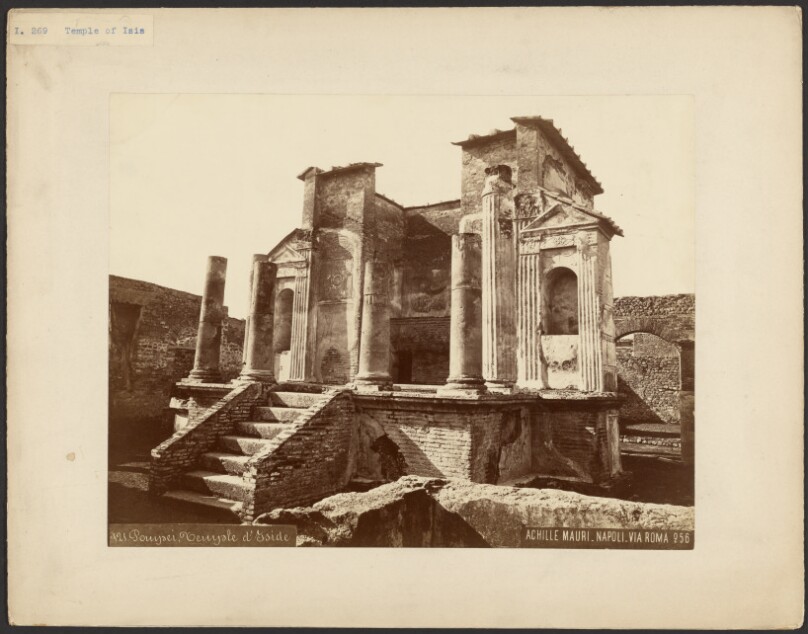Pompeii, Temple d'Iside