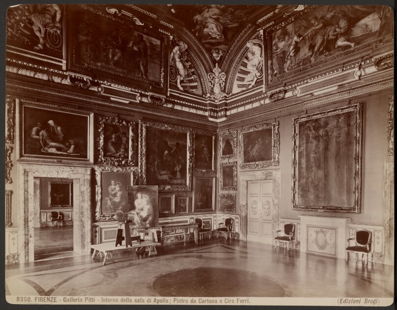 Galleria Pitti - Interno della sala di Apollo