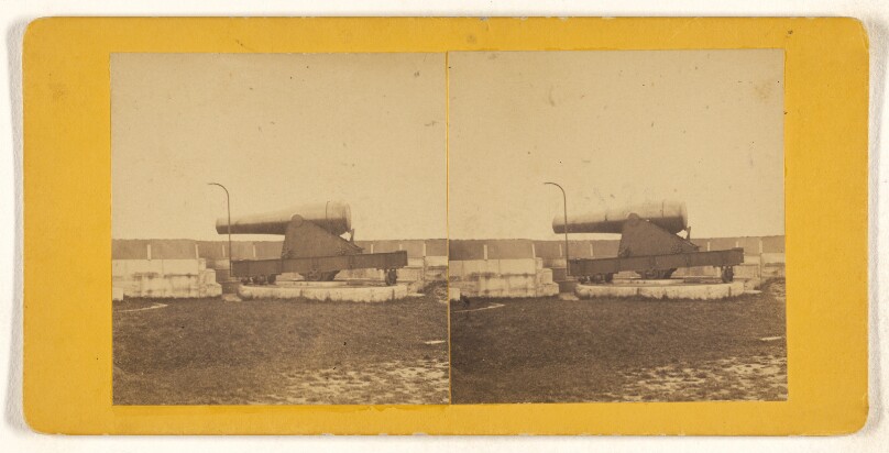 Interior of Fort Adams, Newport, R.I.