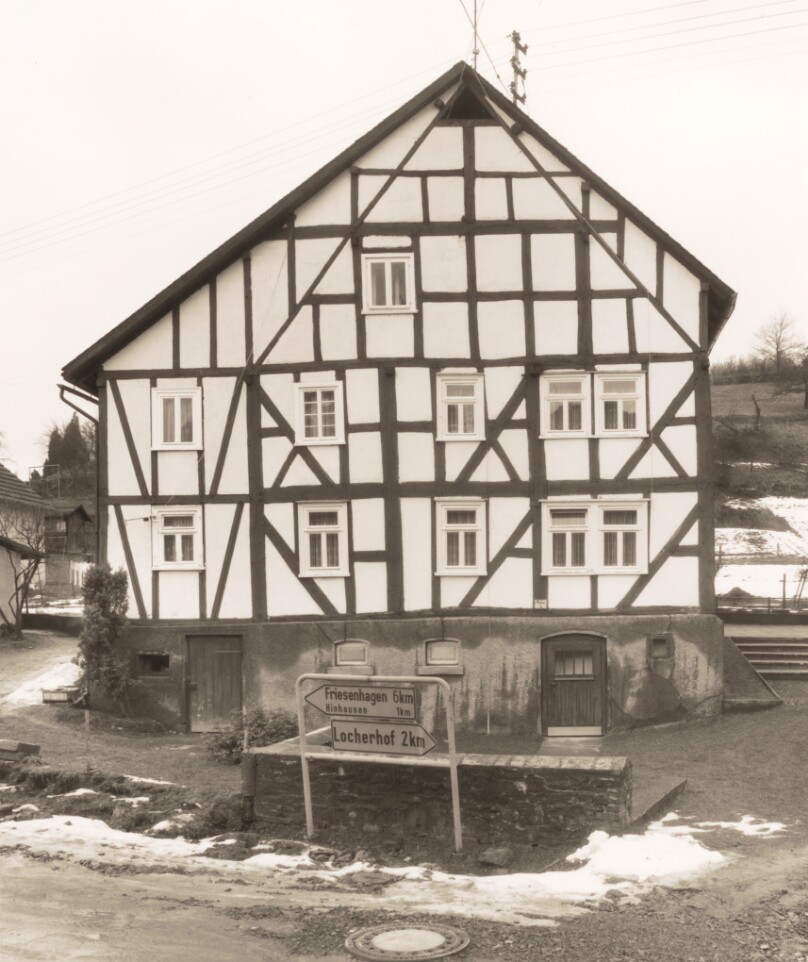 Framework House, Gable Side, Harbach No. 3, Germany