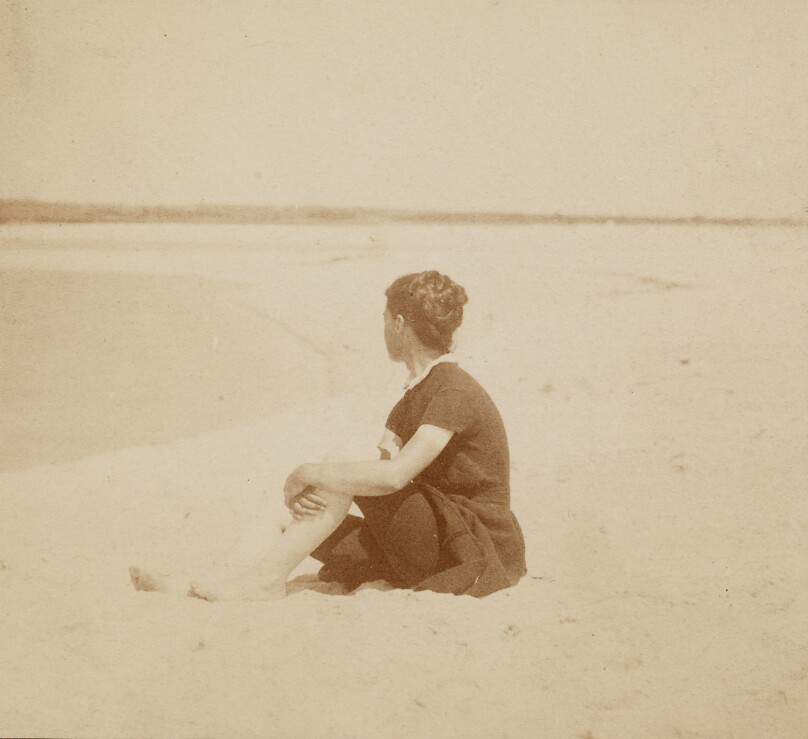 [Mary Macdowell on the Beach, Manasquan, New Jersey]
