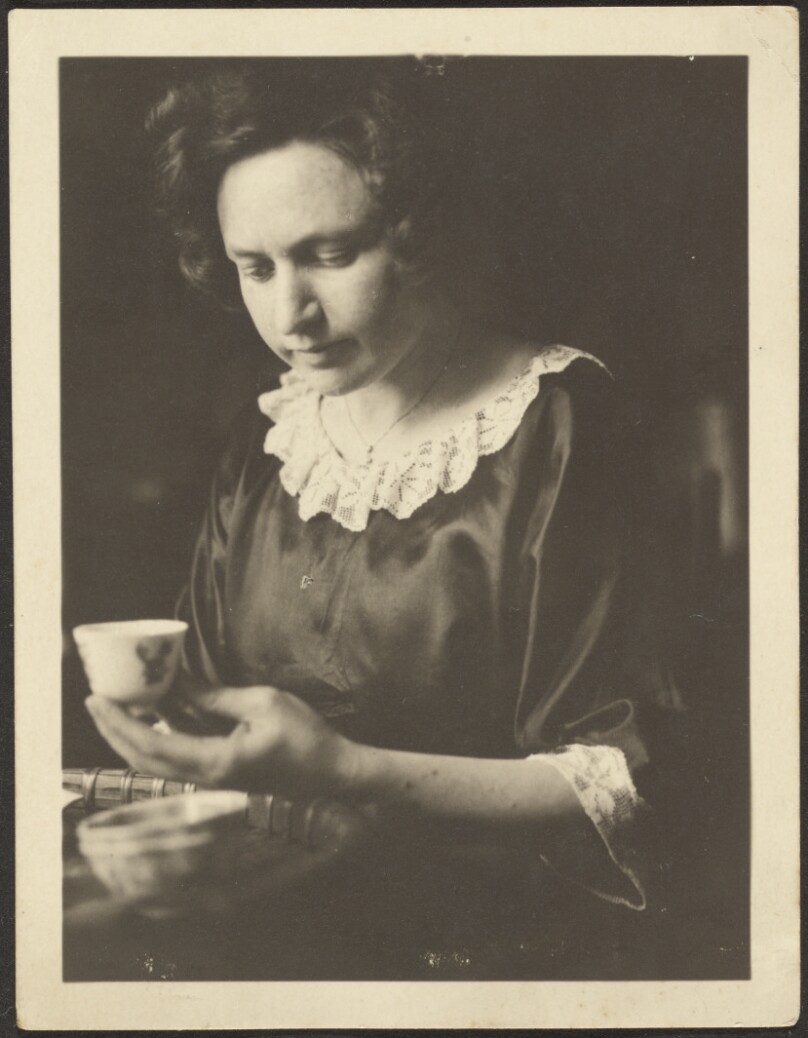 [Woman with Tea Cup]