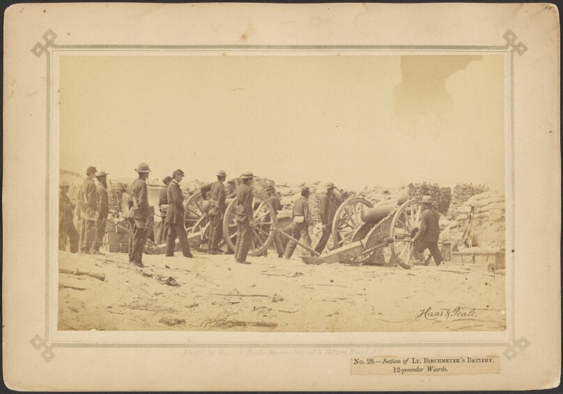 Section of Lt. Birchmeyer's Battery, 12-pounder Wiards