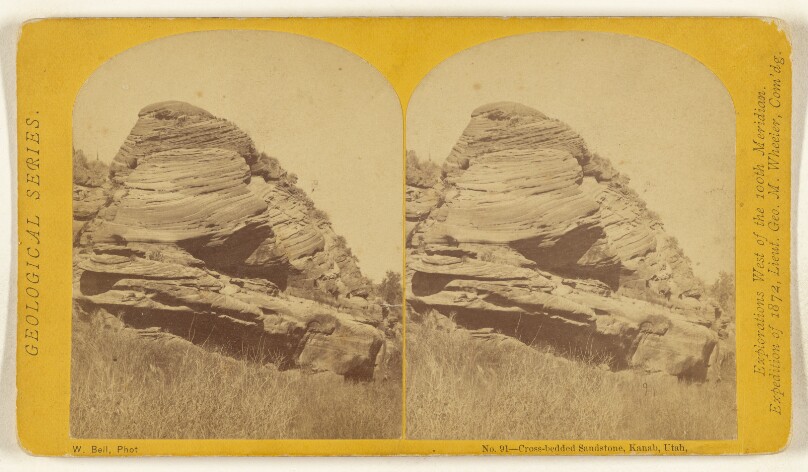 Cross-bedded Sandstone, Kanab, Utah.