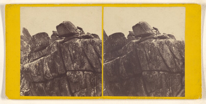 Logan Rock, Treryn Castle.