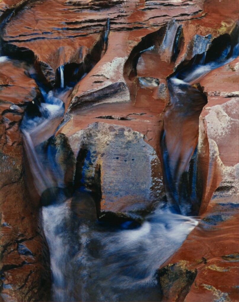Rock-Eroded Stream Bed, Coyote Gulch, Utah