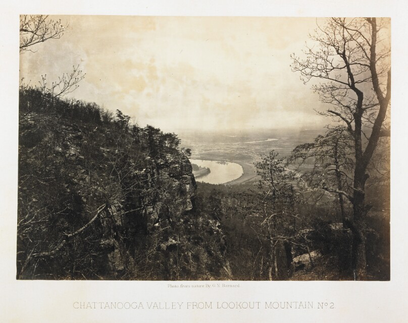 Chattanooga Valley from Lookout Mountain, No. 2