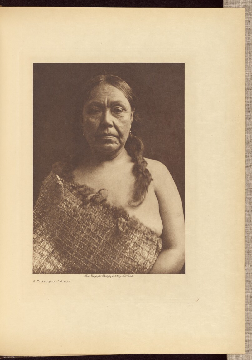 A Clayoquot Woman