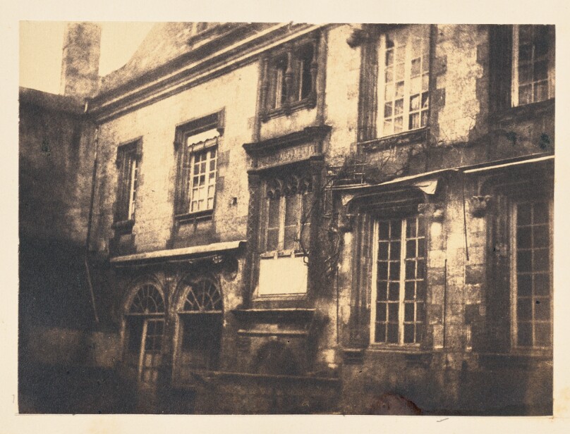 [Detail of private house, probably Laon]