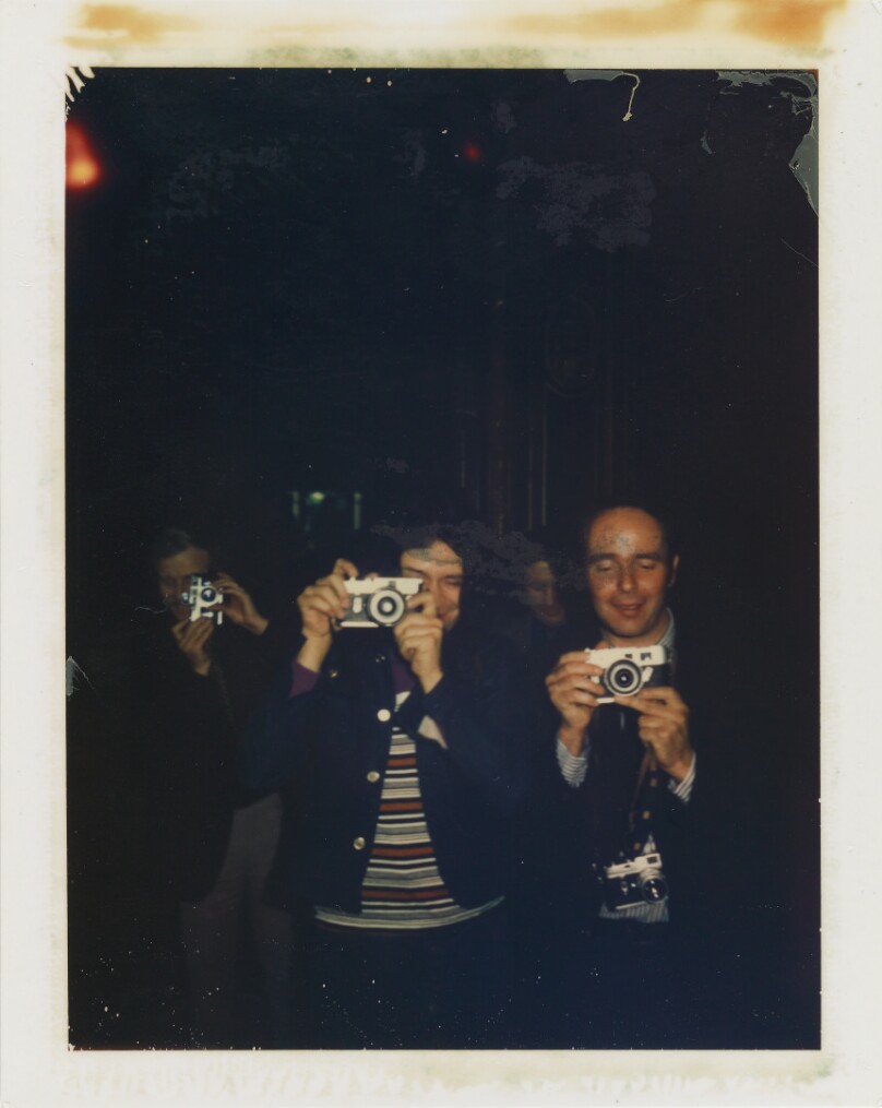 Unidentified Group (Three Men with Cameras)
