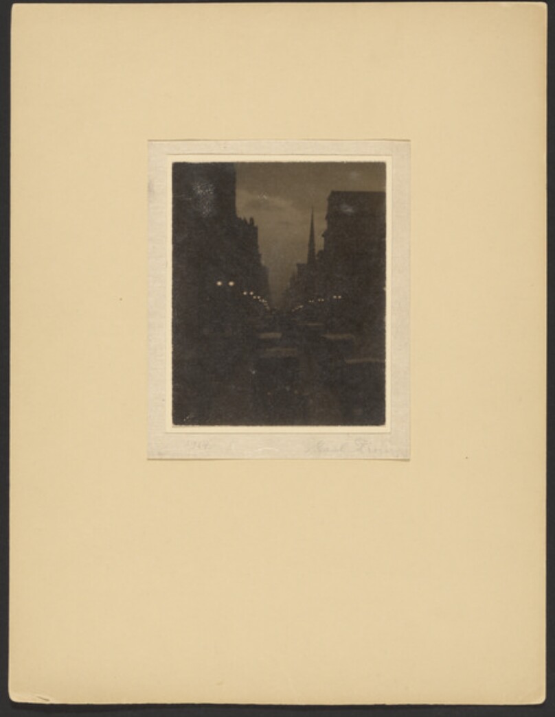 Fifth Avenue, Twilight, New York