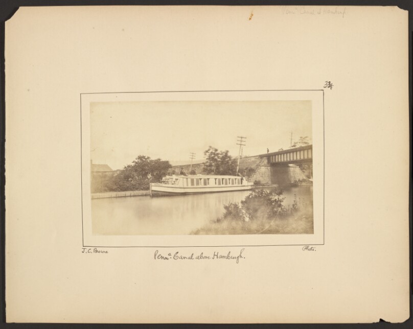 Penna. Canal above Hamburgh