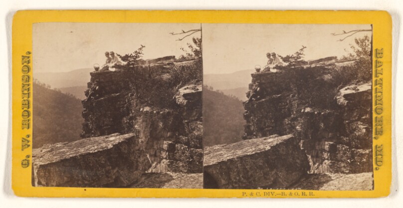 Lovers Leap and Post Office Rock.