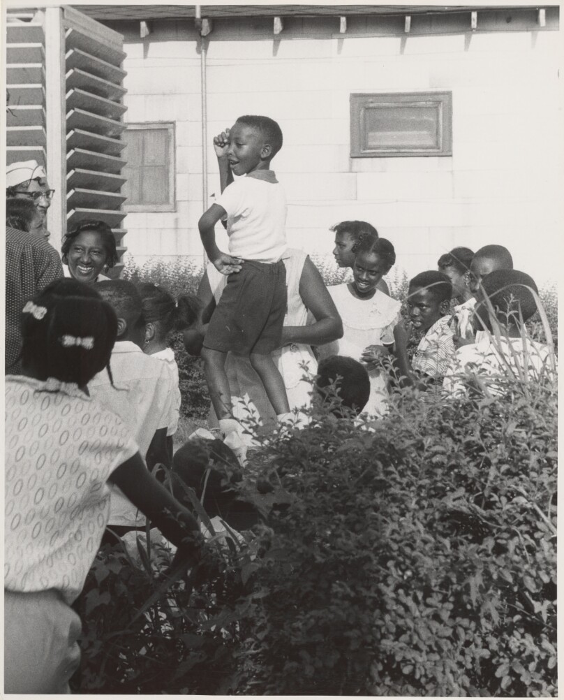 [Child Dancing on a Table]