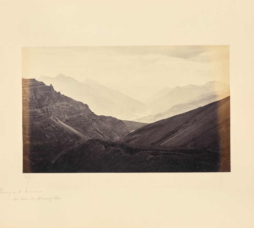 Evening on the Mountains, View from Below the Manirung Pass