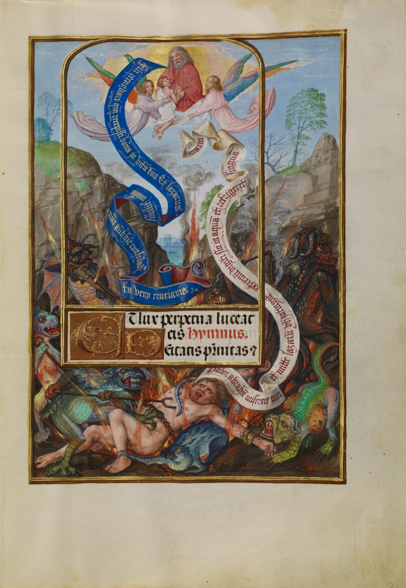 Lazarus's Soul Carried to Abraham