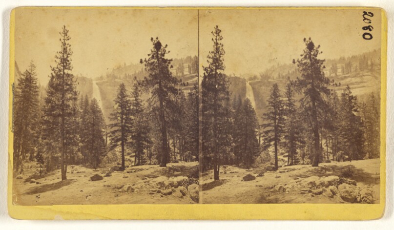[The Nevada Falls, 700 feet high, Yosemite Valley, Cal.]