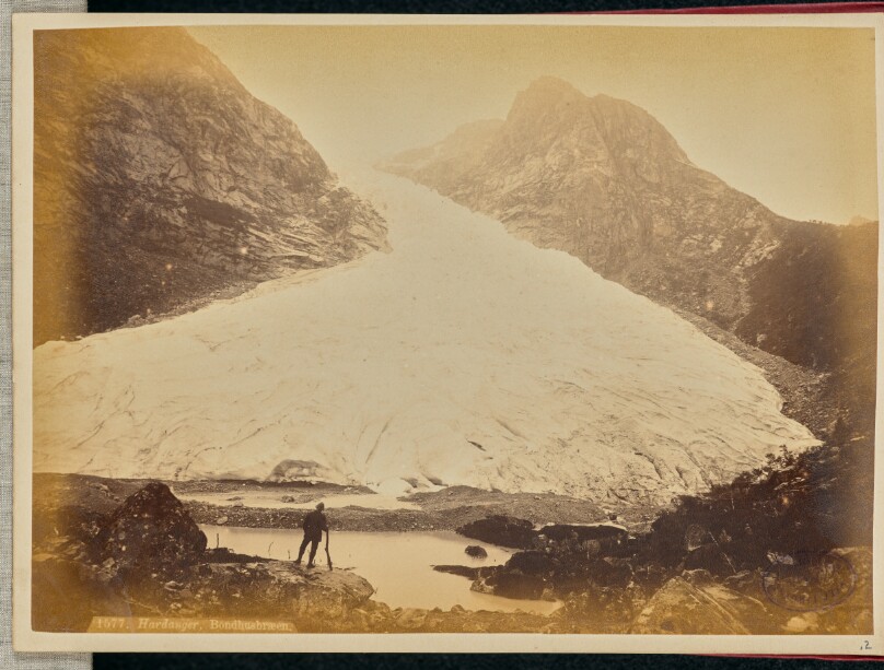 Hardanger. Bondhusbræen