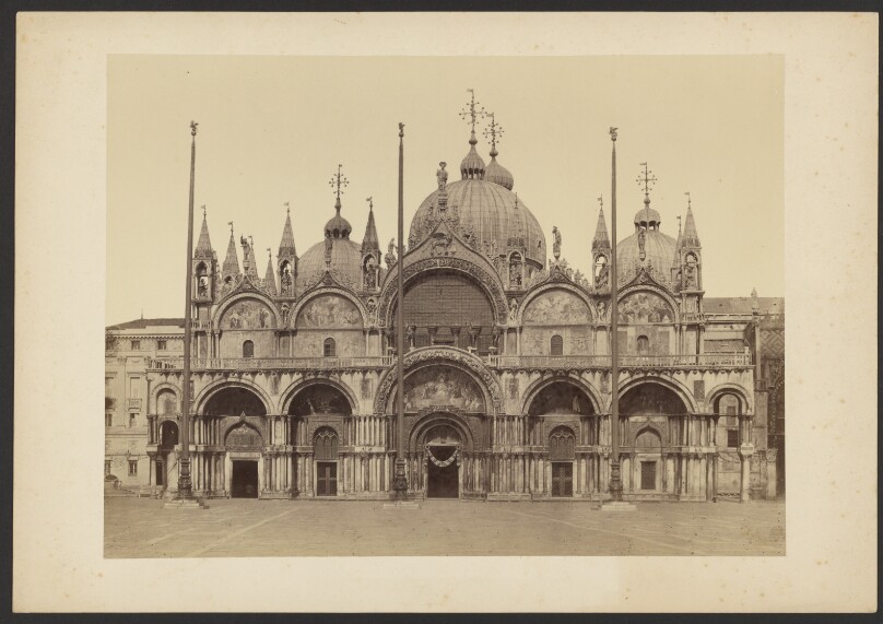 Chiesa di S. Marco, Facciata principale
