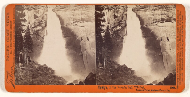 Yowiye, or the Nevada Fall, 700 feet, Yosemite Valley, Mariposa County, Cal.