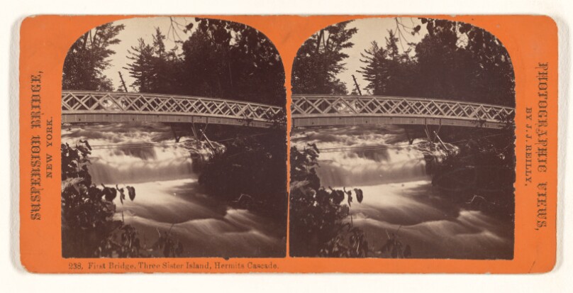 First Bridge, Three Sister Island, Hermits Cascade.