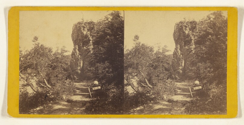 Lover's Leap, on the French Broad River.
