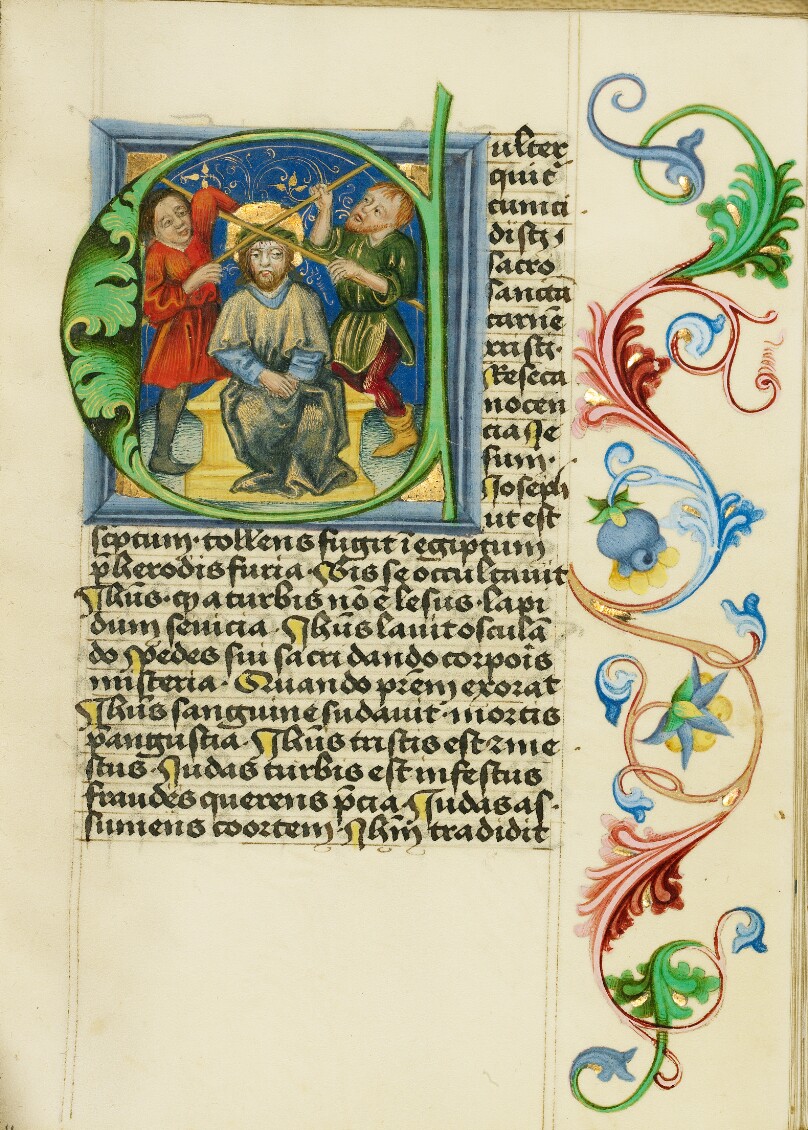 Initial C: The Mocking of Christ