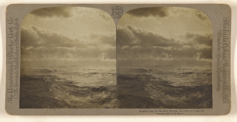 A misty day in the Gulf Stream, en route to Jamaica.