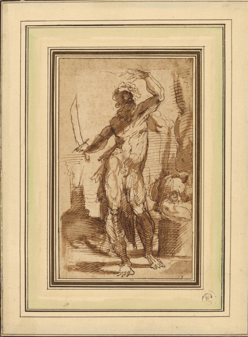 Study for the Figure of Abraham