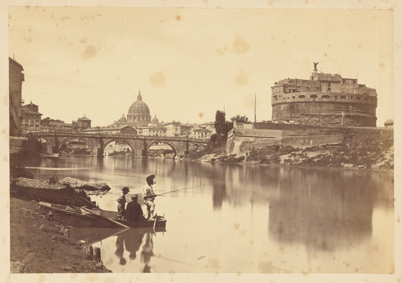 The Tiber with Castel Sant'Angelo and St. Peter's