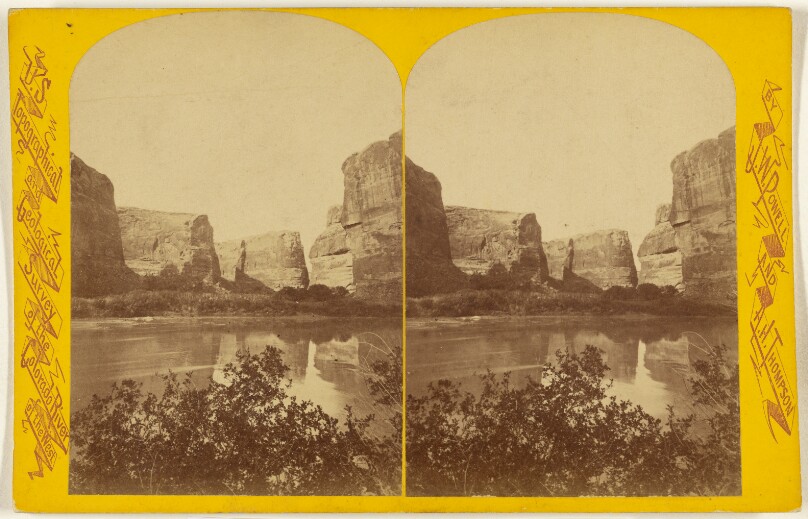 Trinalcove. This canon is 55 1/2 miles long and from 300 to 2,000 feet deep. [Green River. Labyrinth Canon.]