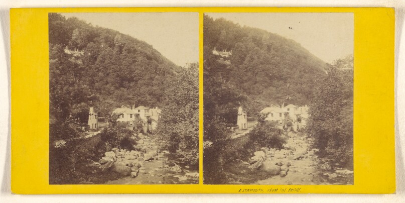 Lynmouth, From the Bridge.