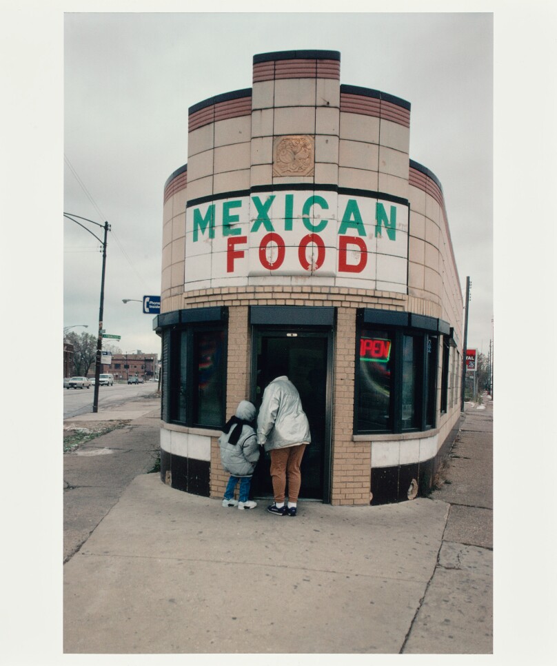Let's Mexican It Restaurant, Grand and Chicago Avenues, Chicago