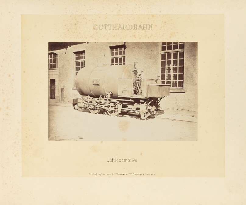 Gotthardbahn: Luftlocomotive