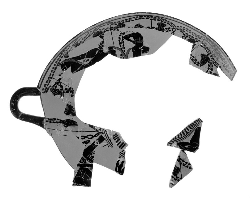 Attic Black-Figure Zone Cup Fragments