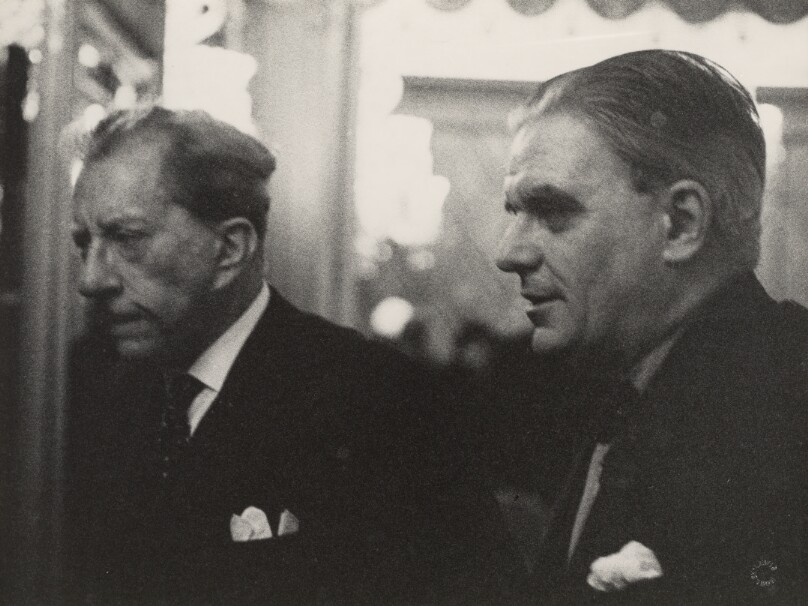 [J. Paul Getty and Lord Boothby]