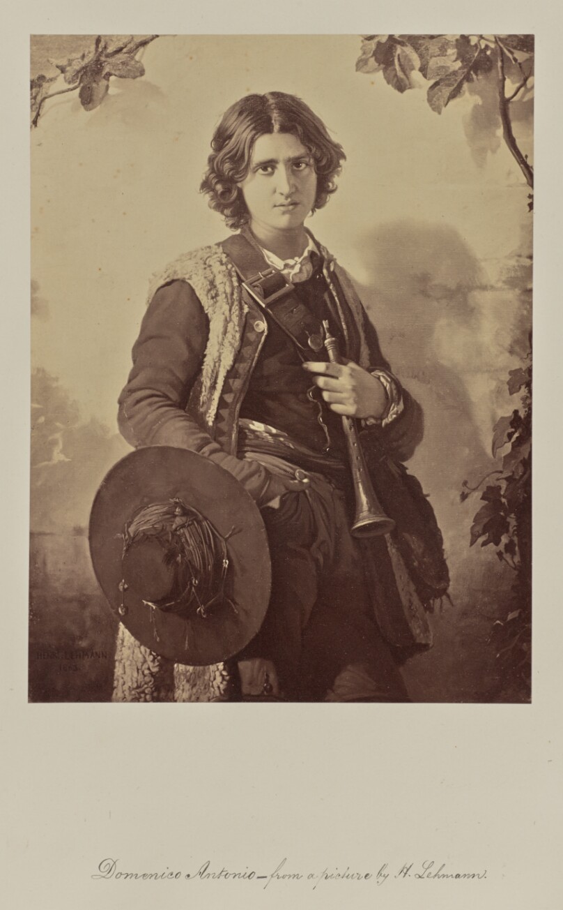 Domenico Antonio - from a picture by H. Lehman