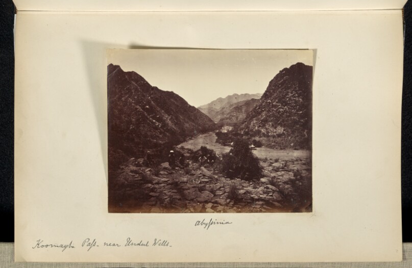 Abyssinia. Koomayli Pass, near Undul Wells.