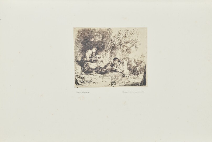 [The flute player (l'espiegle)]
